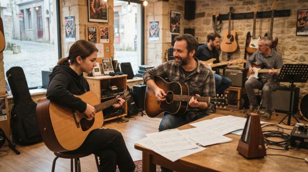 Les meilleurs professeurs de guitare à Rennes pour progresser